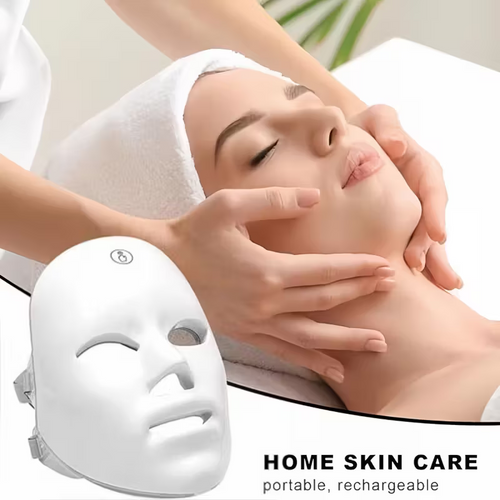7-Color LED Facial Therapy Mask