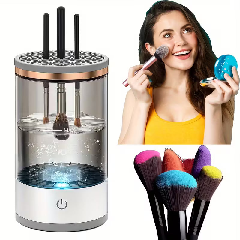 GlowSpin – Electric Makeup Brush Cleaner & Washer
