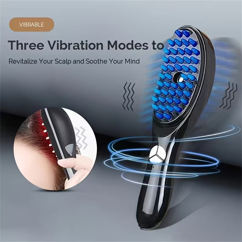 Electric Spray Massage Hair Brush