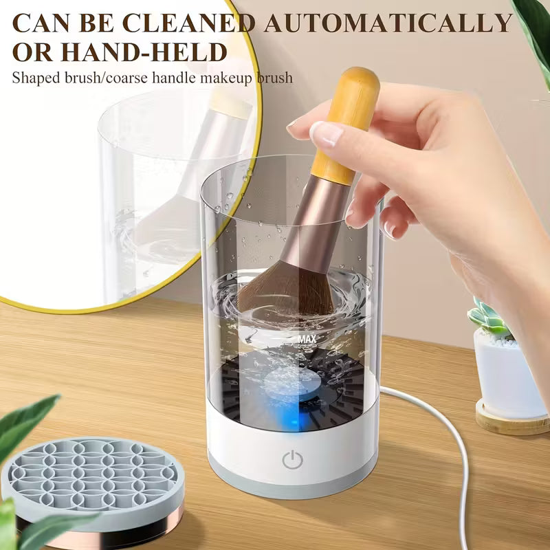 GlowSpin – Electric Makeup Brush Cleaner & Washer