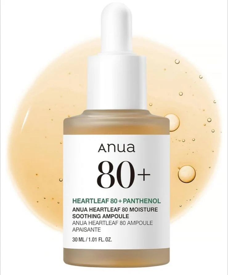 Anua Heartleaf 80% Moisture Soothing Ampoule