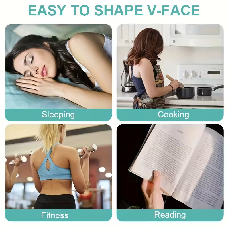 RadiantHaven™ ContourLift – Breathable Double Chin & Jawline Enhancer