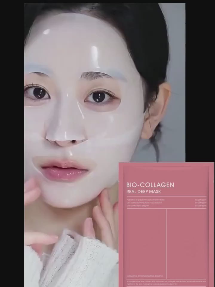 BioGlow Collagen Mask Set – 20pcs Pack Deep Hydration Facial Treatment