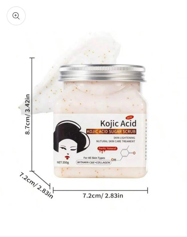 WWP Kojic Acid Face & Body Brightening Scrub
