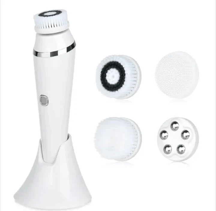 4-in-1 Rechargeable Electric Facial Cleansing Brush